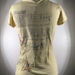 NWT 4LNL Johnny Was Angel Song Tee Sz S